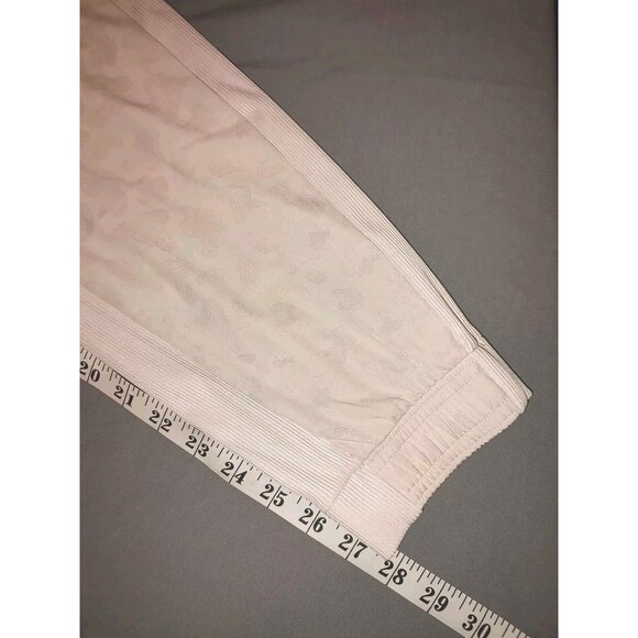 Athleta Pants Women's Size 8 Ivory Camo Brooklyn Textured Jogger Tapered - Picture 7 of 10